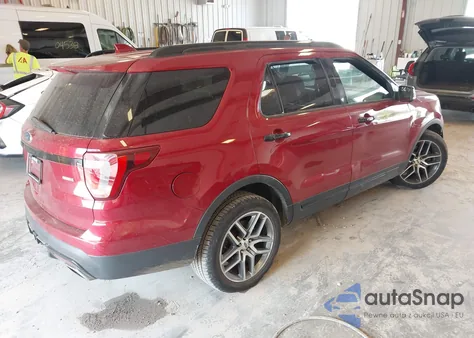 2017 Ford Explorer Sport from USA, damaged, VIN 1FM5K8GT7HGD75753